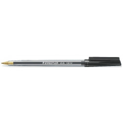 Bolígrafo staedtler stick 430 m negro