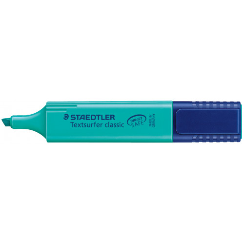 Marcador fluorescente staedtler textsurfer classic 364 turquesa.