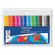 Rotulador escolar staedtler noris club 340 jumbo en colores surtidos, estuche de 12 uds.