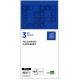 Talonario camarero original liderpapel, 3 en folio natural, 102x205 mm.