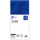 Talonario camarero original y 2 copias liderpapel, 3 en folio natural, 102x205 mm.