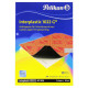 Papel carbón pelikan en formato folio, paquete de 10 hojas.