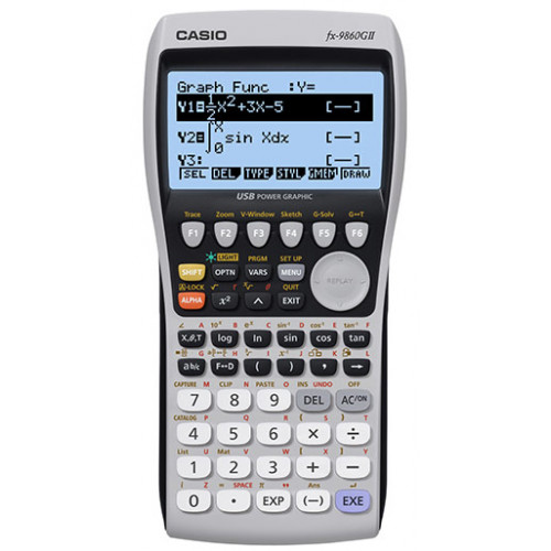 Calculadora gráfica casio fx-9750gii.