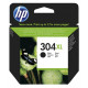 Cartucho ink-jet hewlett packard deskjet 2620/3630/2632, 304xl negro