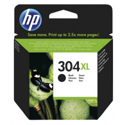 Cartucho ink-jet hewlett packard deskjet 2620/3630 nº304xl negro.