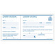 Talonario loteria nacional original con matriz liderpapel, 3 en folio apaisado, 205x102 mm.