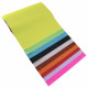 Bloc de trabajos manuales - papel crespón liderpapel, folio, 34 grs/m². 10 colores surtidos