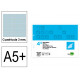 Recambio de anillas con 2 taladros liderpapel, 4º apaisado, 100 hj. 60 grs/m². 3x3 c/m.