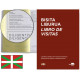 Libro de registro de visitas castellano/euskera liderpapel en formato din a-4.