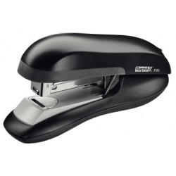 Grapadora de sobremesa rapid f30 flat clinch, negro