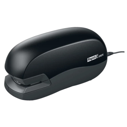 Grapadora eléctrica rapid 20ex fixativ, negro