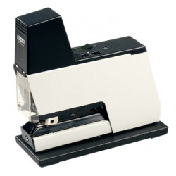 Grapadora eléctrica rapid 105e, blanco/negro