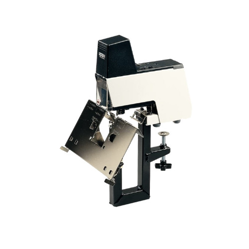 Grapadora eléctrica rapid 106e, blanco/negro