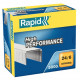Grapas rapid 24 strong galvanizadas 24/6, caja de 5.000 uds.