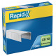 Grapas rapid 23 standard galvanizadas 23/12, caja de 1.000 uds.