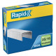 Grapas rapid 23 standard galvanizadas 23/15, caja de 1.000 uds.