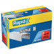 Grapas rapid 43 textil super strong galvanizadas 43/6, caja de 10.000 uds.