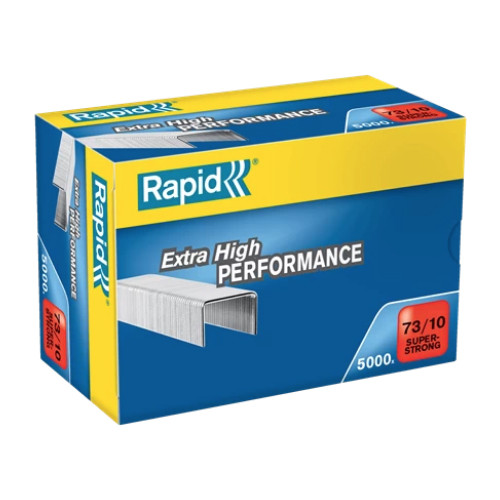 Grapas rapid 73 super strong galvanizadas 73/10, caja de 5.000 uds.