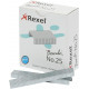 Grapas rexel nº 25 galvanizadas, caja de 1.500 uds.