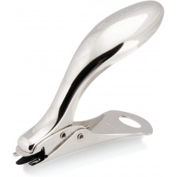 Extraegrapas rexel samson tipo tenaza en acero inoxidable, plata