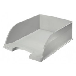 Bandeja portadocumentos leitz plus jumbo, gris