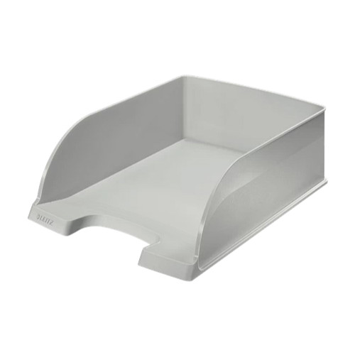 Bandeja portadocumentos leitz plus jumbo, gris