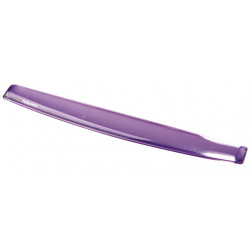 Reposamuñecas para teclado fellowes gel crystal™, violeta