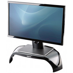 Soporte para monitor fellowes smart suites™, negro/blanco escarcha
