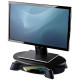 Soporte para monitor giratorio fellowes, negro/plata