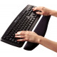 Reposamuñecas para teclado fellowes foam fusion plushtouch en color negro.