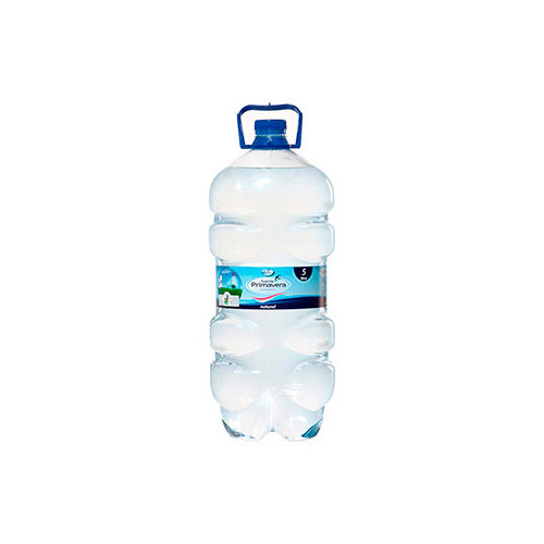 Agua mineral natural fuente primavera, garrafa de 5 l.