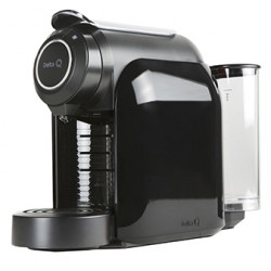 Cafetera delta qool para cápsulas monodosis delta q, negro