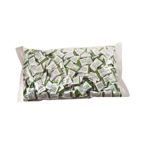 Caramelo de cortesía carigol, sabor manzana, fresa y cola, bolsa de 1 Kg.