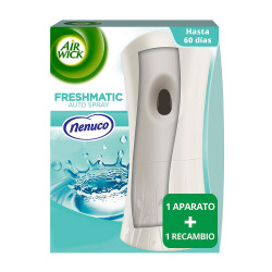 Ambientador en spray automatico air wick freshmatic, incluye recambio, nenuco, 250 ml.