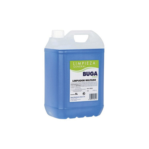 Limpiador multiusos buga clean, garrafa de 5 litros
