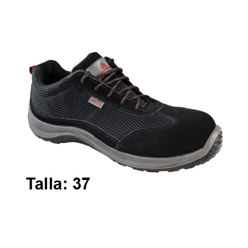 Calzado de seguridad, deltaplus asti s1p src, talla: 37, negro