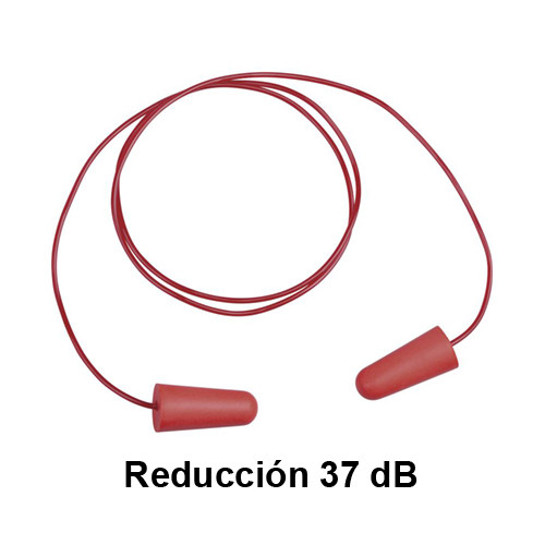 Tapones para los oidos 3m desechable.