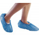 Cubrezapatos para visitante deltaplus surchpe, talla única, color azul, bolsa de 50 pares.