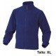 Chaqueta de lana polar deltaplus vernon2, talla xl, azul marino/negro