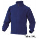 Chaqueta de lana polar deltaplus vernon2, talla 3xl, azul marino/negro