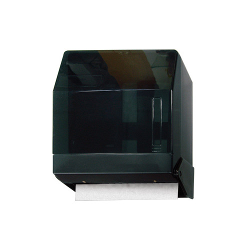 Dispensador para toallas de mano en plástico q-connect, 360x280x130 mm. negro