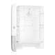 Dispensador para toallas de mano tork xpress elevation h2 en plástico, 302x444x102 mm. blanco/transparente