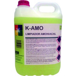 Limpiador amoniacal ikm garrafa de 5 litros.