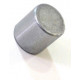 Imán extrafuerte bi-office diámetro de 10 mm. color plata, blister de 2 uds.
