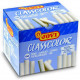 Tiza antipolvo jovi classcolor, color blanco, caja de 100 uds.