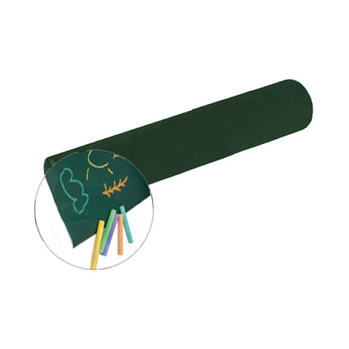 Pizarra adhesiva verde en rollo liderpapel en formato 45x200 cm.