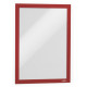 Marco informativo durable duraframe, din a4, rojo, pack de 2 uds.