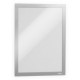 Marco informativo durable duraframe en formato din a-4, color plata, pack de 2 uds.