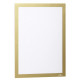 Marco informativo durable duraframe en formato din a-4, color oro, pack de 2 uds.