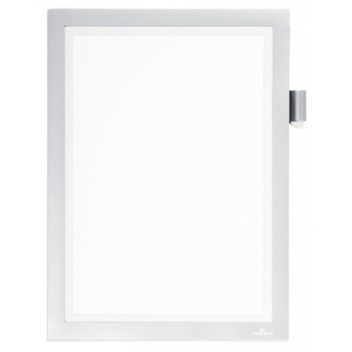Marco informativo durable duraframe note, din a4, plata